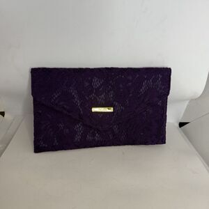 Inman Purple Lace Evening Bag